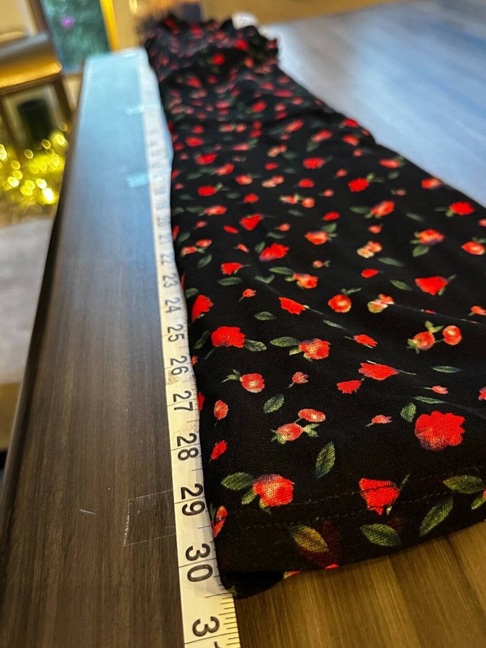 NWOT Princess Polly Black Dione Red Floral Mesh A-line Mini Slip Dress Size 6 - Picture 8 of 9